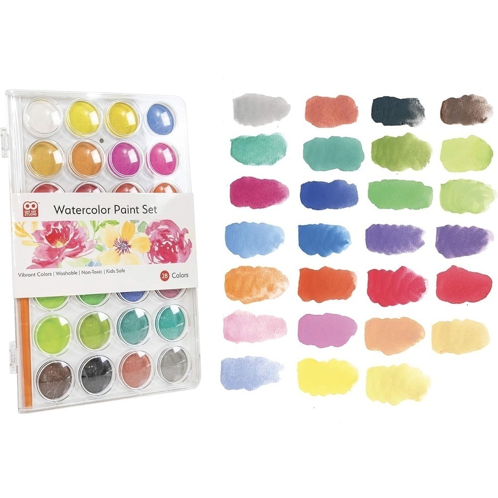 🎨 Brand New Adult Coloring & Watercolor Kit